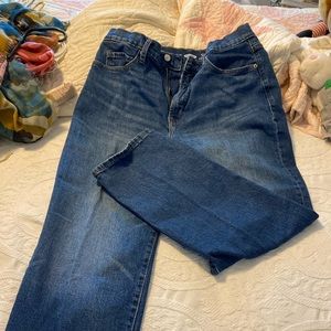Two pair of oldnavy high jeans. One never worn, the other I wore once
